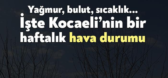 Kocaeli’de son aylar yoğun yağışla geçti. Vatandaşlar güneşli günler beklerken