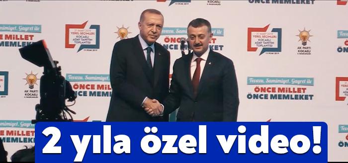 Kocaeli Büyükşehir Belediye Başkanı Tahir Büyükakın bugün Kocaeli Kongre Merkezi'nde
