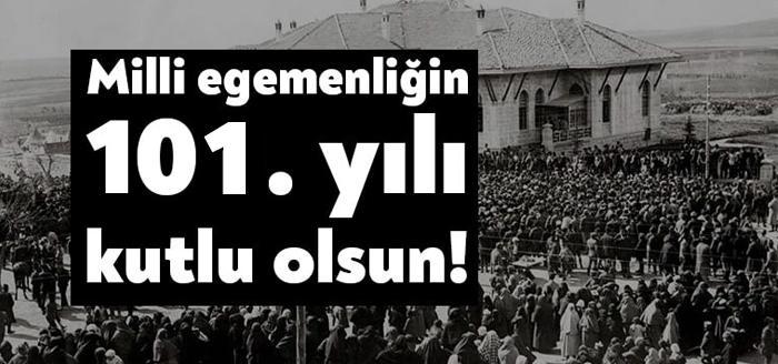 Bugün 23 Nisan… Millet egemenliğine adım attığımız o büyük günün
