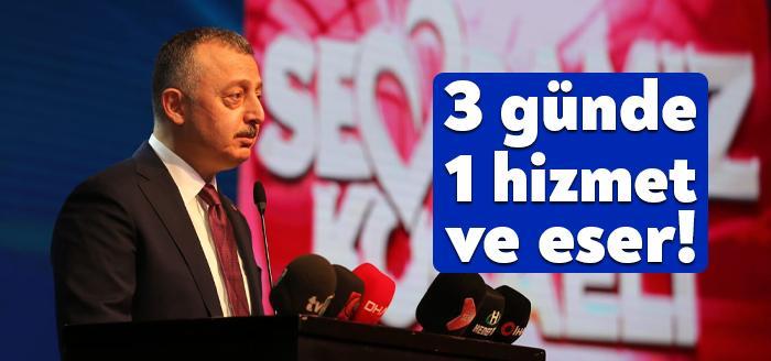 Kocaeli Büyükşehir Belediye Başkanı Tahir Büyükakın 2 hizmet yılı boyunca