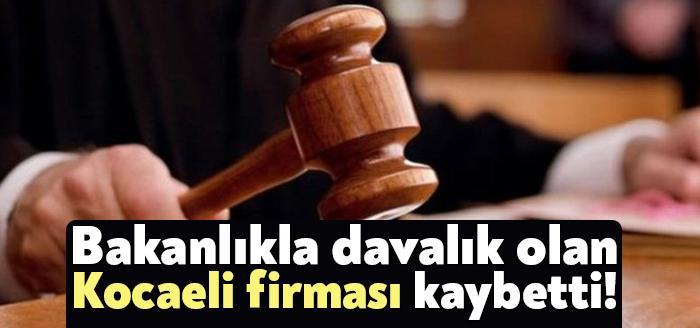 Çevre ve Şehircilik Bakanlığı Yapı İşleri Genel Müdürlüğü ile davalık