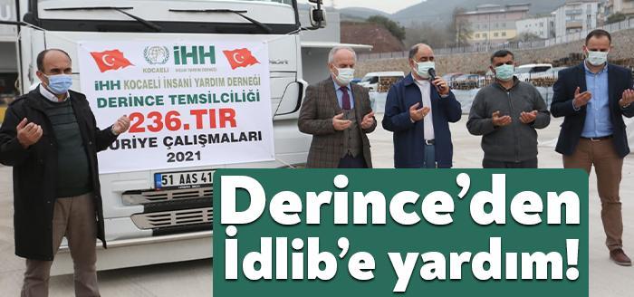 Derince Belediyesi ve İHH Derince Temsilciliği'nin düzenlediği kampanyada Çenesuyu ve