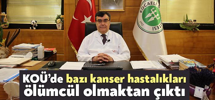 Kocaeli Üniversitesi Tıp Fakültesi Dekanı Prof. Dr. Zafer Utkan, “kanser