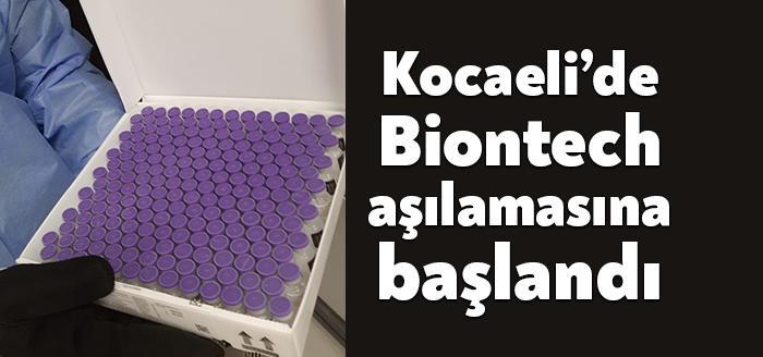 Sağlık Bakanlığı tarafından temin edilen ve ilimize transferi sağlanan "Biontech