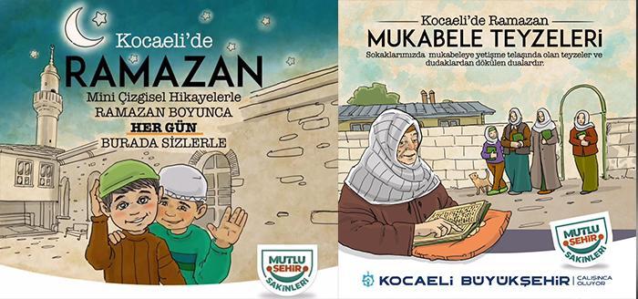 Kocaeli Büyükşehir Belediyesi, “Nerde o eski Ramazanlar” sözü ile geçmişe