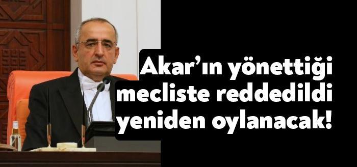 Dün CHP Kocaeli Milletvekili, TBMM Başkanvekili Haydar Akar'ın yönettiği Meclis'te