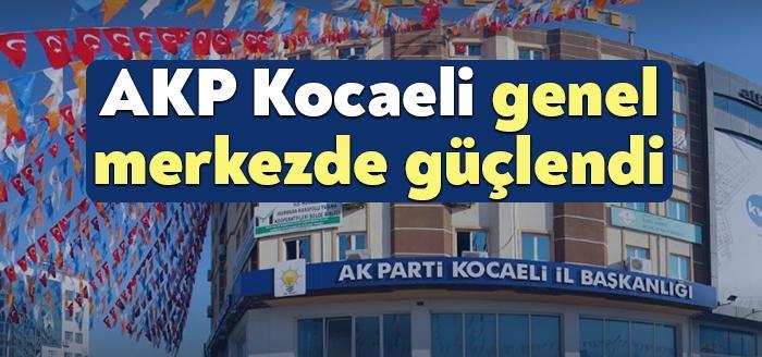AKP Kocaeli Milletvekili Emine Zeybek ve Cemil Yaman’a genel merkezde