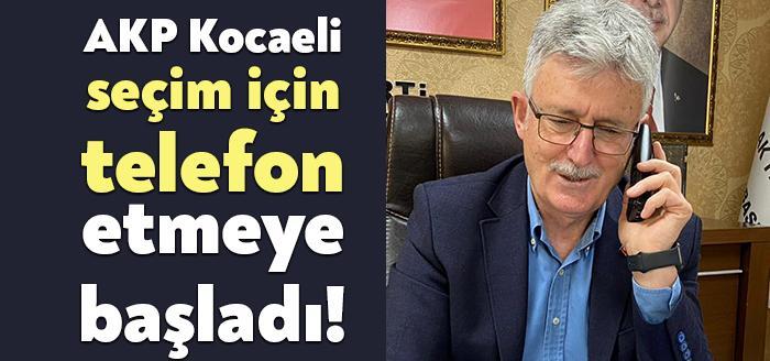 AKP Kocaeli İl Başkanı Mehmet Ellibeş, teşkilatlanma çalışmaları kapsamında yaklaşık