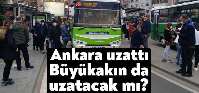 Ankara Büyükşehir Belediye Başkanı Mansur Yavaş, Özel Halk Otobüsü esnafına