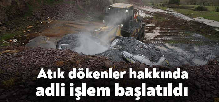 Valilik Büyükşehir ve Körfez Belediyesi ekipleri Körfez İlimtepe yolunda boş