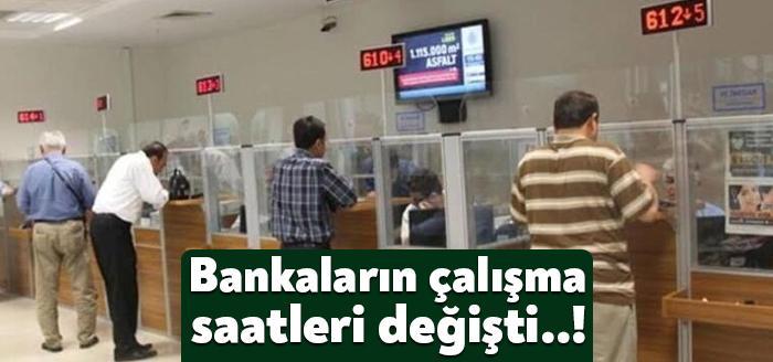 Vaka sayılarındaki artış nedeniyle ülke genelinde alınan tedbirle bazı bankalar