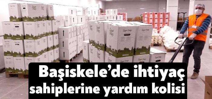 Başiskele Belediyesi, hayırseverlerin katkıları ile hazırlanan yardım kolilerini ihtiyaç sahibi