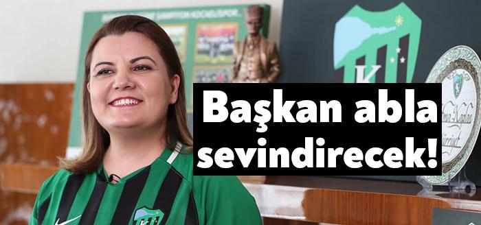İzmit Belediye Başkanı Av. Fatma Kaplan Hürriyet, Kocaelispor’un 55. kuruluş