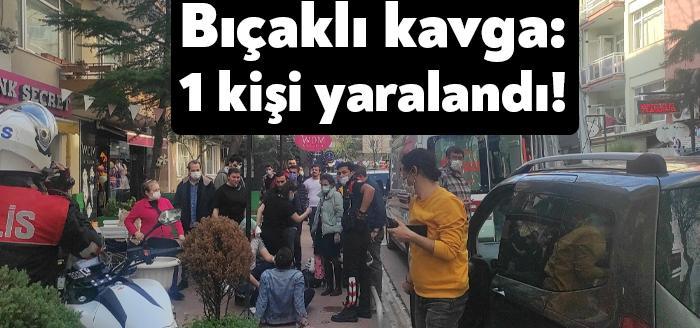 İzmit Karabaş Mahallesinde iki grup arasında çıkan kavgada bacağından bıçaklanarak