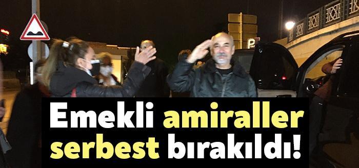 Ankara Cumhuriyet Başsavcılığı’nın, 104 emekli amiralin bildirisine ilişkin soruşturmasında gözaltına