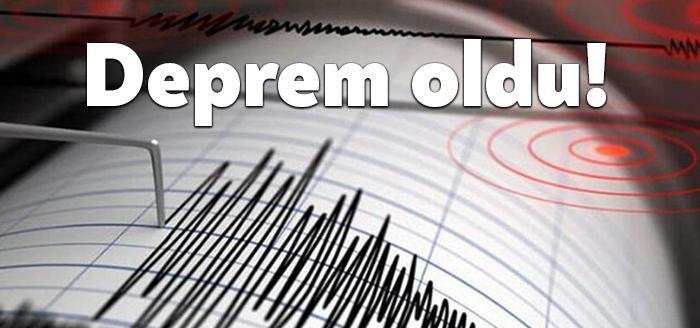 Ege Denizi'nde 4,8 büyüklüğünde deprem meydana geldi. Depremin, 8,25 kilometre