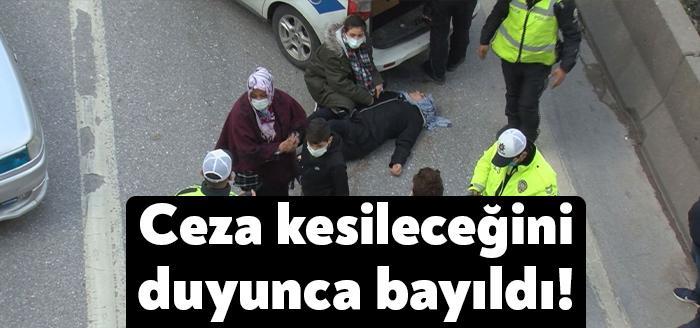 İzmit'te polisin sokağa çıkma kısıtlaması nedeniyle yaptığı denetimde durdurulan otomobilde