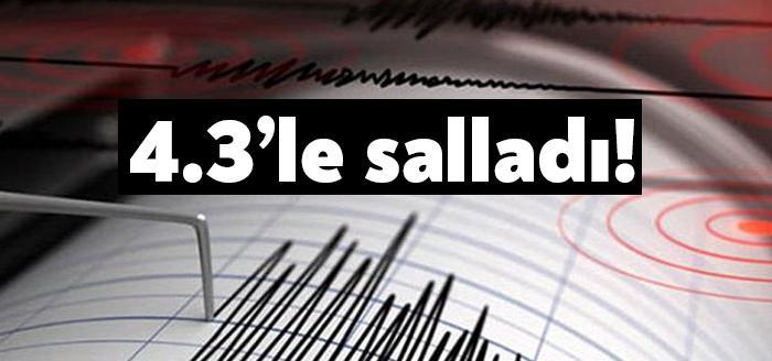 Çorum'un Dodurga ilçesinde deprem oldu. AFAD verilerine göre 4.2 büyüklüğündeki