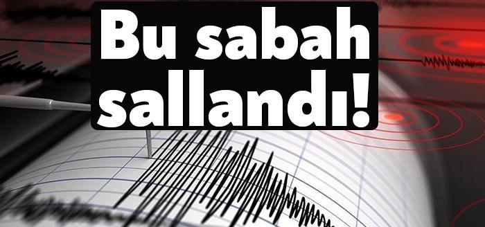 AFAD: Saat 08.09'da merkez üssü Ege Denizi'nde Muğla Datça açıklarında
