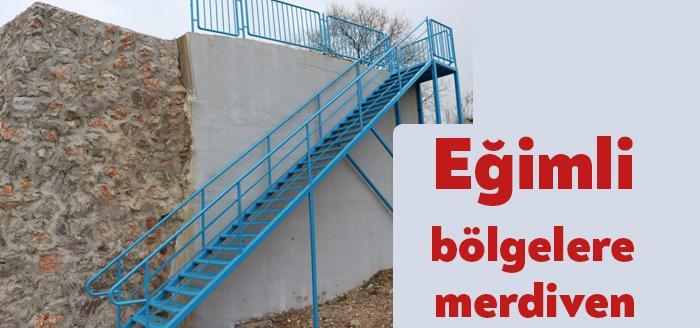 İzmit Belediyesi, Malta ve Gündoğdu mahallelerinde eğimin fazla olduğu yol