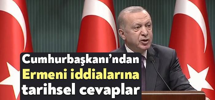 Cumhurbaşkanı Recep Tayyip Erdoğan, Kabine toplantısı sonrası önemli açıklamalarda bulundu.