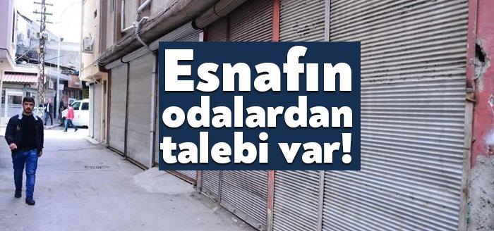 Esnafın oda ve borsalara ödediği üyelik aidatının 1 veya 2