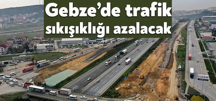 Gebze ilçe merkezi ile OSB’ler arasındaki geçiş trafiğini rahatlatacak olan