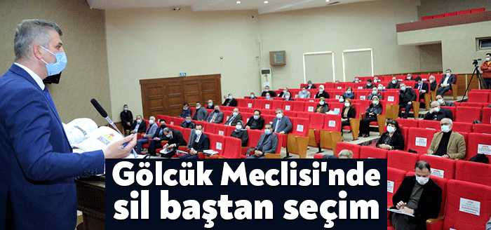 Gölcük Belediye Meclisi nisan ayı oturumunda 3 yıl boyunca görev