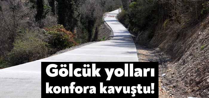 Büyükşehir Belediyesi Fen İşleri Daire Başkanlığı tarafından Gölcük Ulaşlı-Balaban köyleri