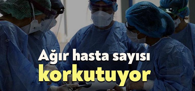 Sağlık Bakanlığı tarafından güncel corona verileri açıklandı. Ağır hasta sayısı