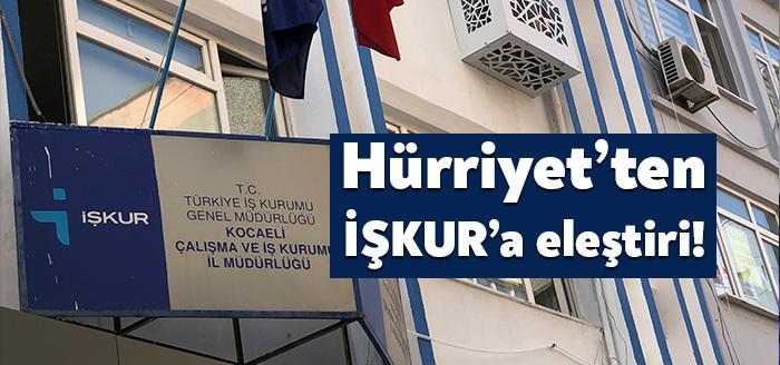 İzmit Belediye Başkanı Fatma Kaplan Hürriyet sosyal medya hesabından İŞKUR'la