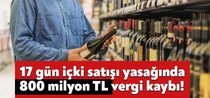 Alkollü içki satışından ayda 1.5 milyar lira vergi geliri elde