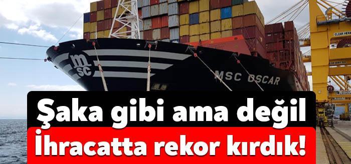 Kocaeli'de ihracat 2021 yılı Şubat ayında, bir önceki yılın aynı