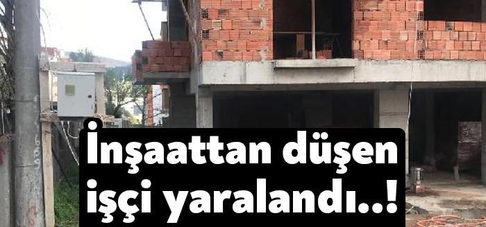 Kocaeli'nin Derince ilçesinde çalıştığı inşaatın 2'nci katından düşen işçi Şinasi