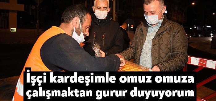 Kocaeli Büyükşehir Belediye Başkanı Doç. Dr. Tahir Büyükakın, 1 Mayıs