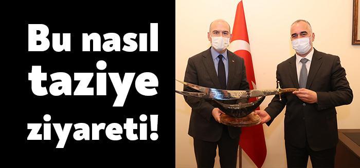 Karamürsel Belediye Başkanı İsmail Yıldırım, taziye ziyaretinde bulunduğu İçişleri Bakanımız