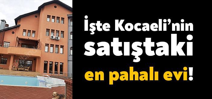 Kocaeli'nin şu anda satışta olan en pahalı konutu Kartepe ilçesinde