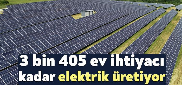 Kocaeli Büyükşehir Belediyesi İSU Genel Müdürlüğü güneş enerji santralleri 3405