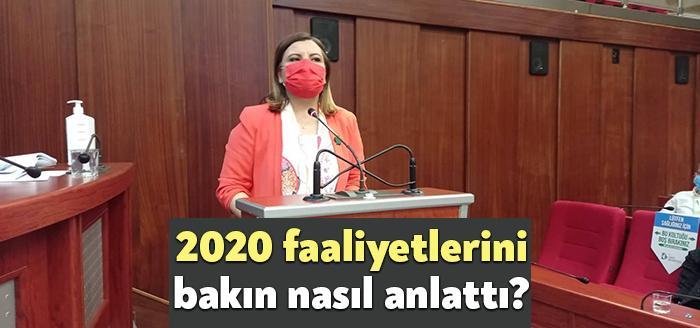 İzmit Belediyesi 2020 yılı Faaliyet Raporu sunumunda konuşan İzmit Belediye