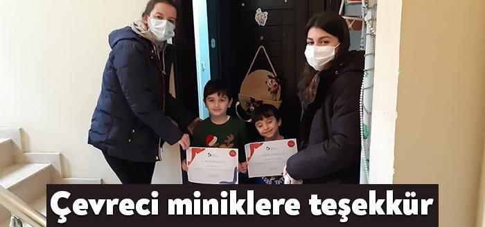 Geri dönüştürülebilir atık toplama çalışmalarına çocukların katılımını özendiren İzmit Belediyesi