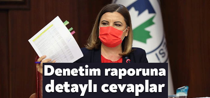 İzmit Belediye Meclisi’nde sunulan denetim komisyonu raporunun başka maksatla hazırlanmış,