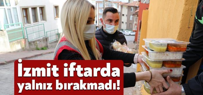 İzmit Belediyesinin köprü olduğu hayırseverler ile ihtiyaç sahipleri ramazanın ilk