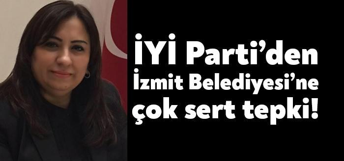 İYİ Parti İl Başkan Yardımcısı Yasemin Met İzmit Belediyesi ile