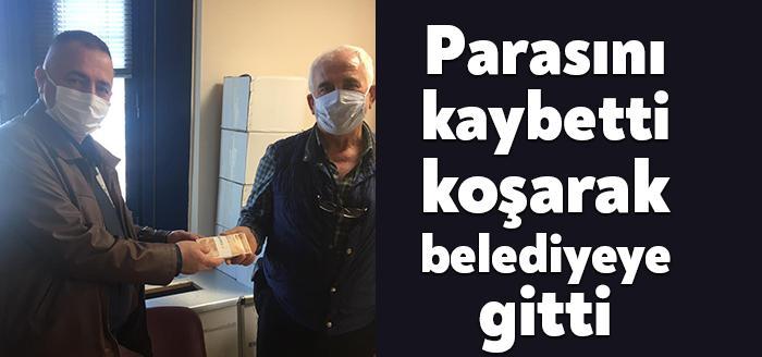 İzmit Belediyesi personeli örnek bir davranışa daha imza atarak, hizmet