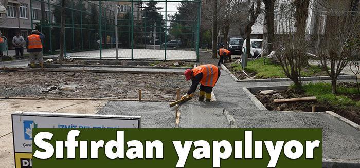 Halkın nefes aldığı alanlara güzel dokunuşlar yapan İzmit Belediyesi, Kuruçeşme