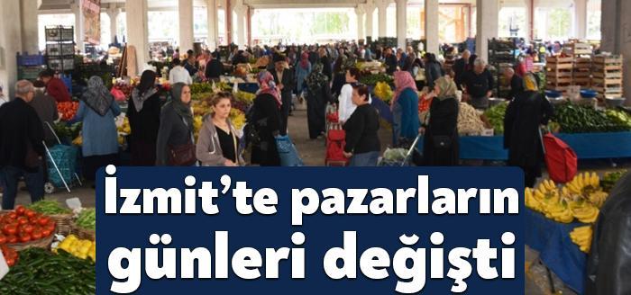 İzmit Belediyesi Zabıta Müdürlüğü’nün yaptığı duyuruya göre İzmit’te Cuma günleri