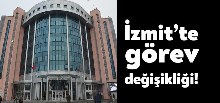 İzmit Belediyesi Destek Hizmetleri Müdürlüğünde kurumsal yapılanma çalışmaları kapsamında görev