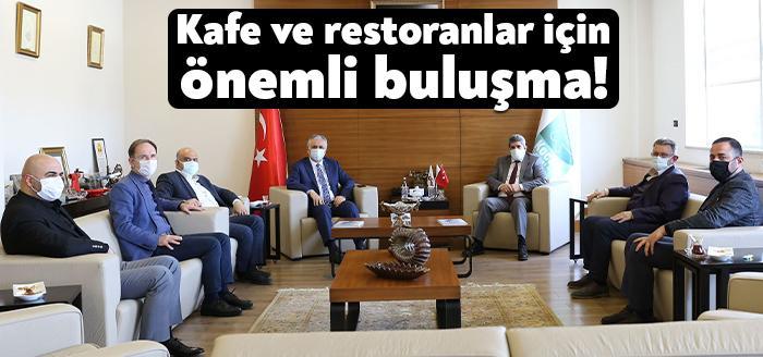 İzmit Kaymakamlığı, Kocaeli Ticaret Odası, kafe ve restoran işletmecileri fikir