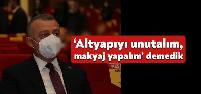 Kocaeli Büyükşehir Belediye Başkanı Tahir Büyükakın altyapı yatırımlardan geri durmayacaklarını,