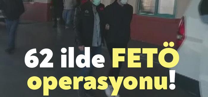 Fetullahçı Terör Örgütü'ne (FETÖ) yönelik  İzmir ve İstanbul merkezli 62